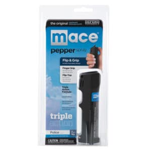 Mace triple action police pepper spray in package