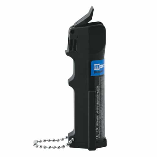 Mace triple action police pepper spray left side view