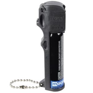 Mace triple action personal pepper spray key chain view