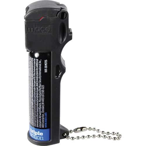 Mace triple action personal pepper spray right side view