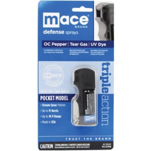 Mace® Pocket Model Triple Action pepper spray in package