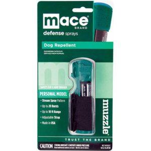 Mace dog spray in package