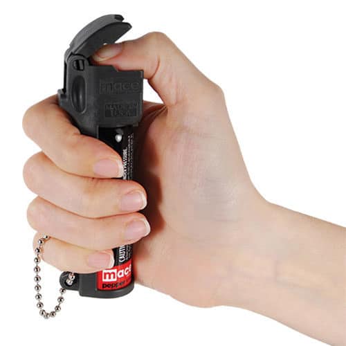Mace PepperGuard personal model in womans hand
