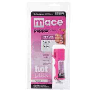 Mace Hot Pink Pepper Spray Pocket Model in package