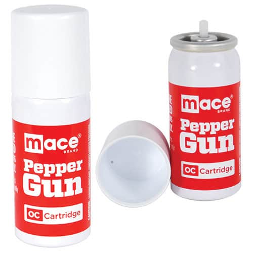 2 mace gun OC refills one with top off