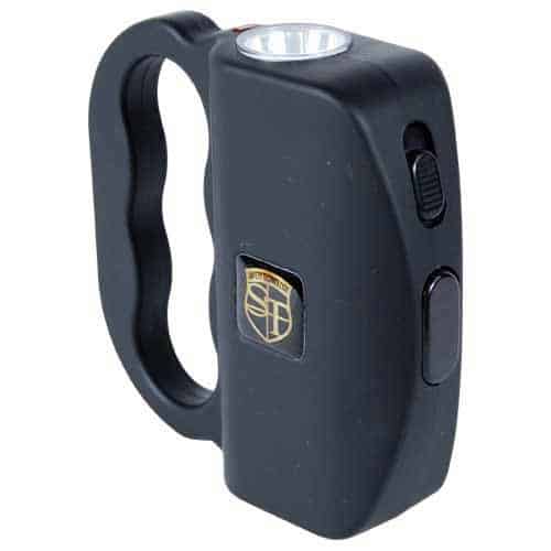 Black Talon stun gun trigger view