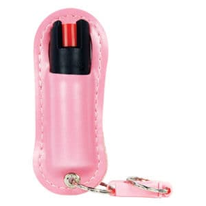 Wildfire pink halo holster front view