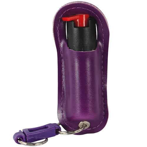 Wildfire purple halo holster back view