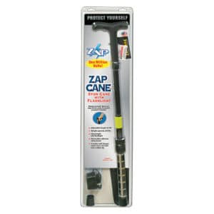 Zap Cane stun cane in package