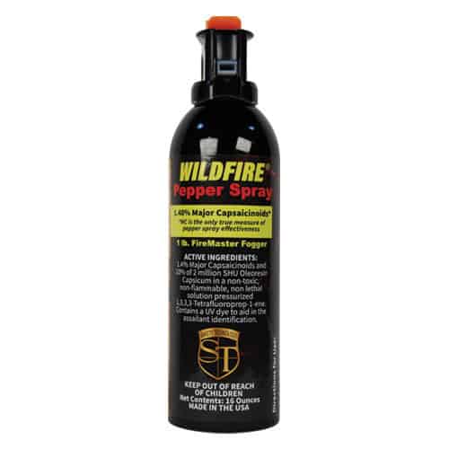 Wildfire pepper spray 16oz fogger front view