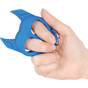 blue Brutus self defense key ring
