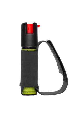 sabre dog spray with hand retention band
