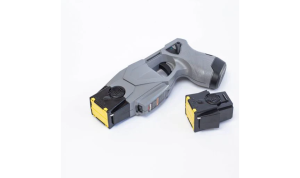 taser x 1 professional self defense weapon on its side